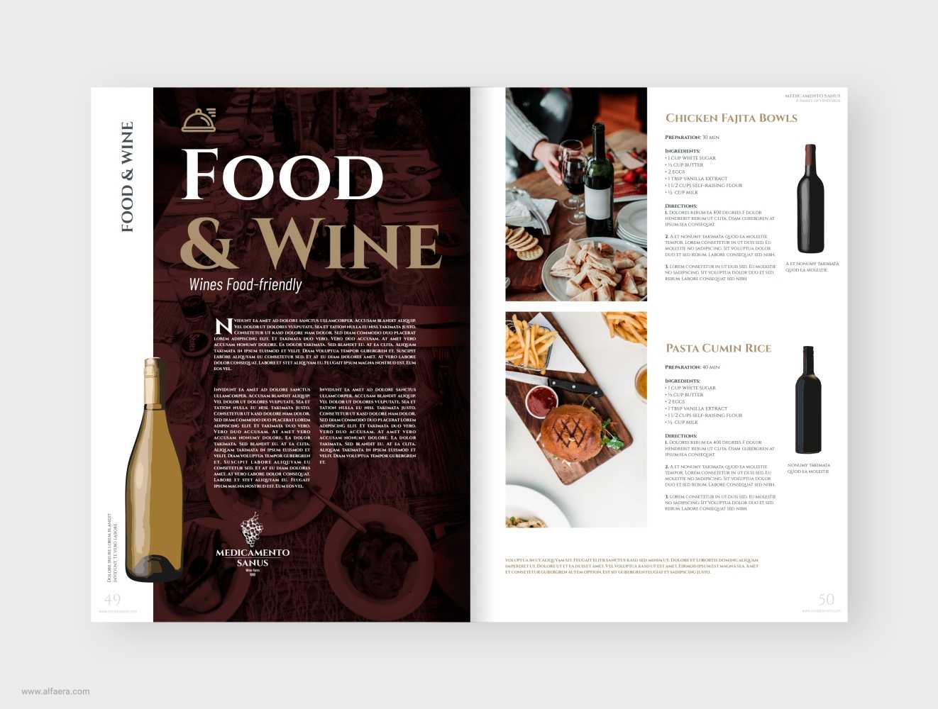 Wine Catalog Brochure Template Regarding Wine Brochure Template