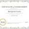 Winner Certificate Template – Professional Template For This Certificate Entitles The Bearer To Template
