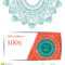Yoga Studio Gift Card Template Stock Image – Image Of Health Throughout Yoga Gift Certificate Template Free